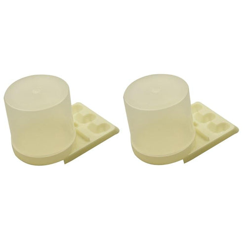 Entrance Bee Feeder E Shaped Beehive Water Tools 750ML 2 PCS