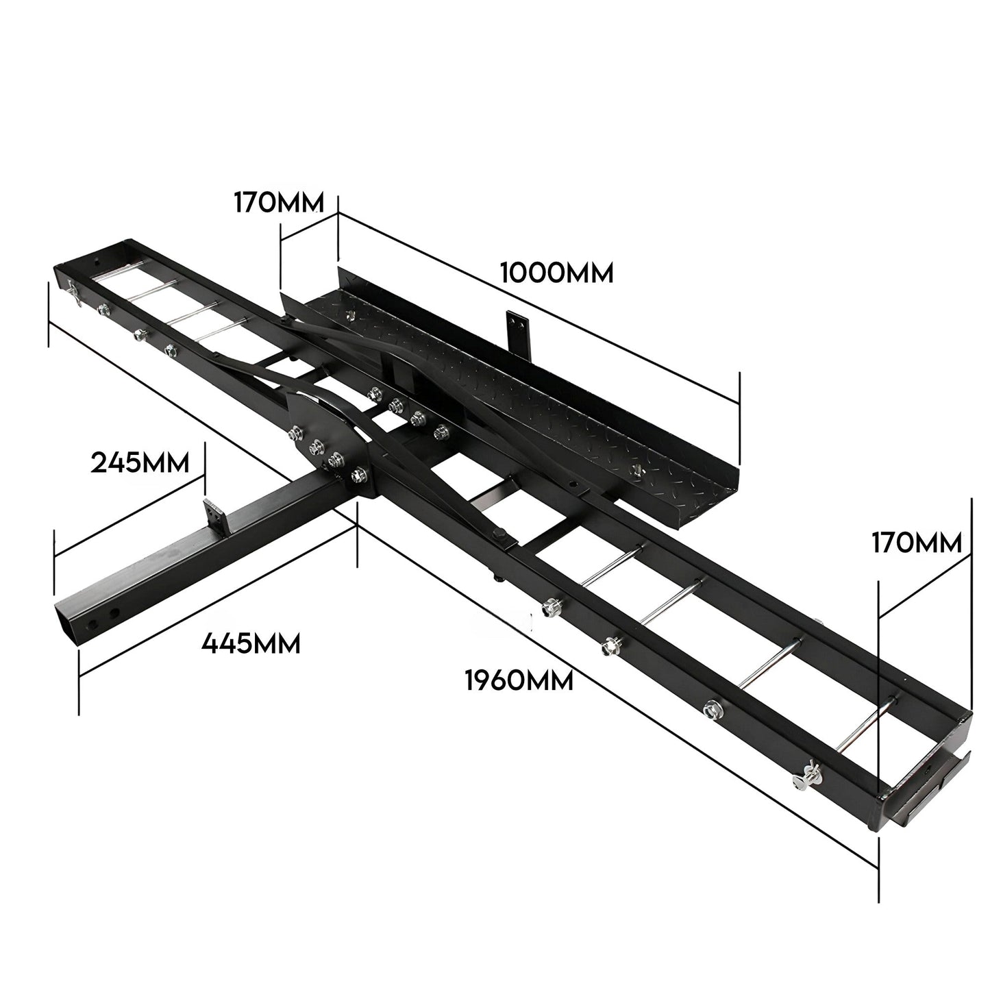 Motorcycle Motorbike Carrier Rack Towbar Arm Rack Dirt Bike Ramp