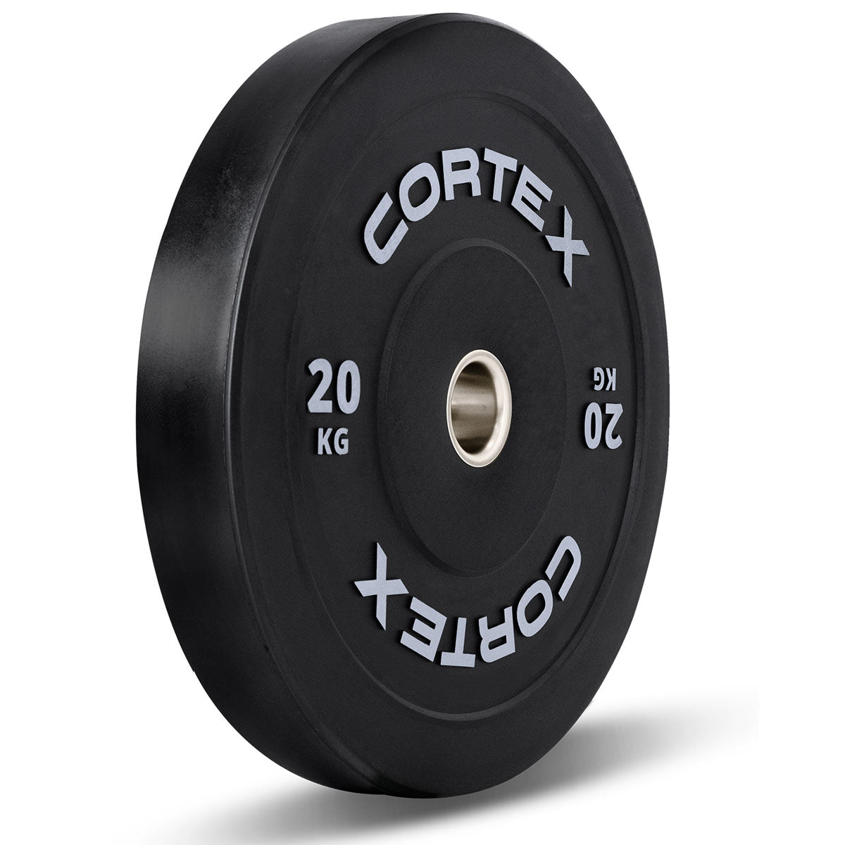 CORTEX 100kg Black Series V3 Rubber Olympic Bumper Plate Set B