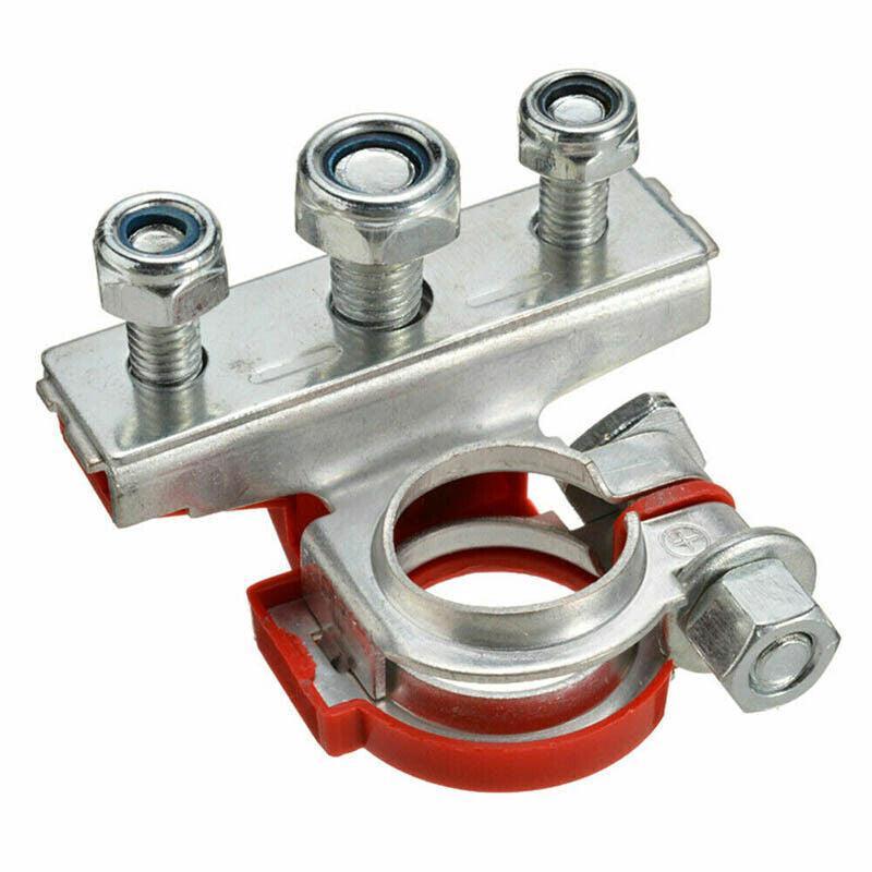 2Pcs 12V Battery Terminals Connectors Clamps 3 Way Kit For Caravan Car Van Au