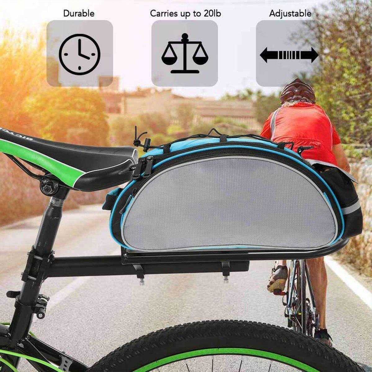 Mountain Bike Rear Rack Flat Suspension Rack Accessories Luggage Carrier Shelf