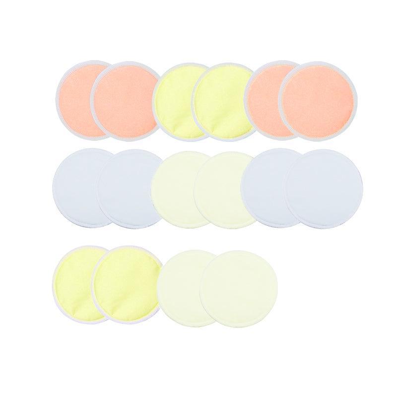 Bamboo Reusable Breast Pads Nursing Breastfeeding Plain Washable Pack of 8/16PCS - 8PCS