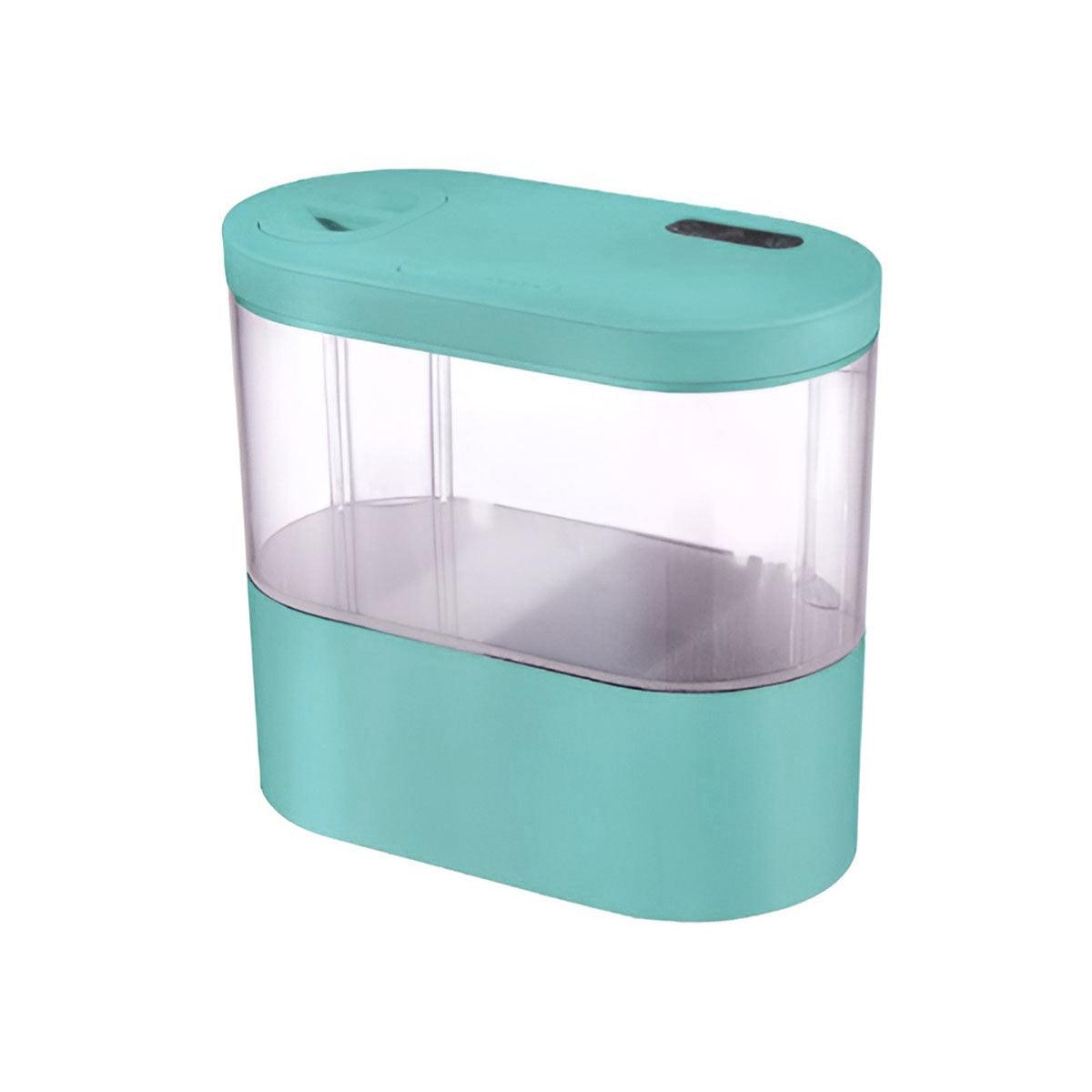 Mini Self-Circulating Desktop Fish Tank Eco-Friendly Creative Aquarium for Home - Black