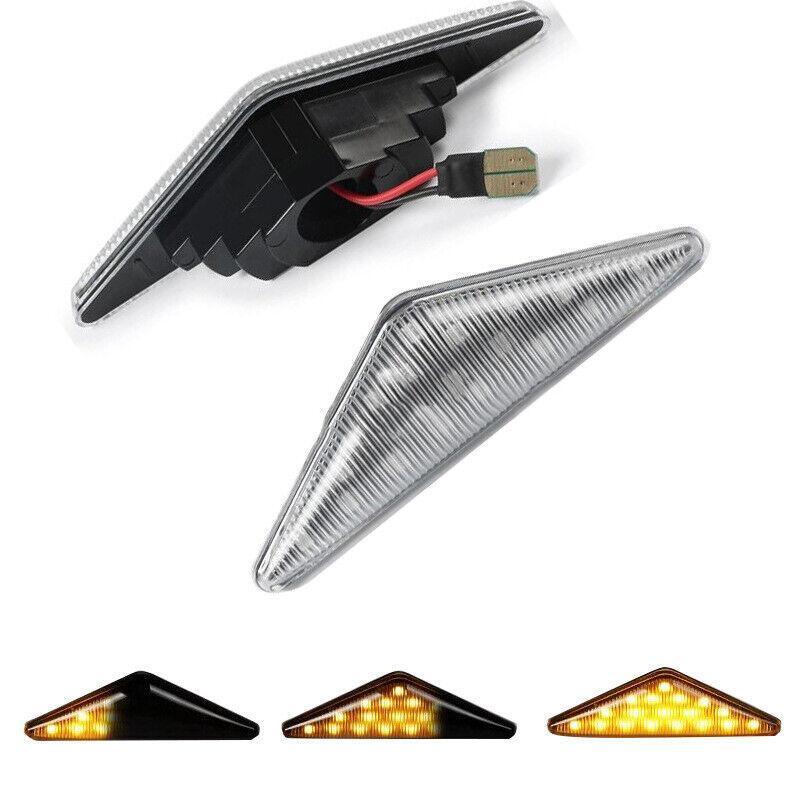 1 Pair Flowing Side Led Indicator Blinker Light For Ford Falcon FG XT XR6 XR8