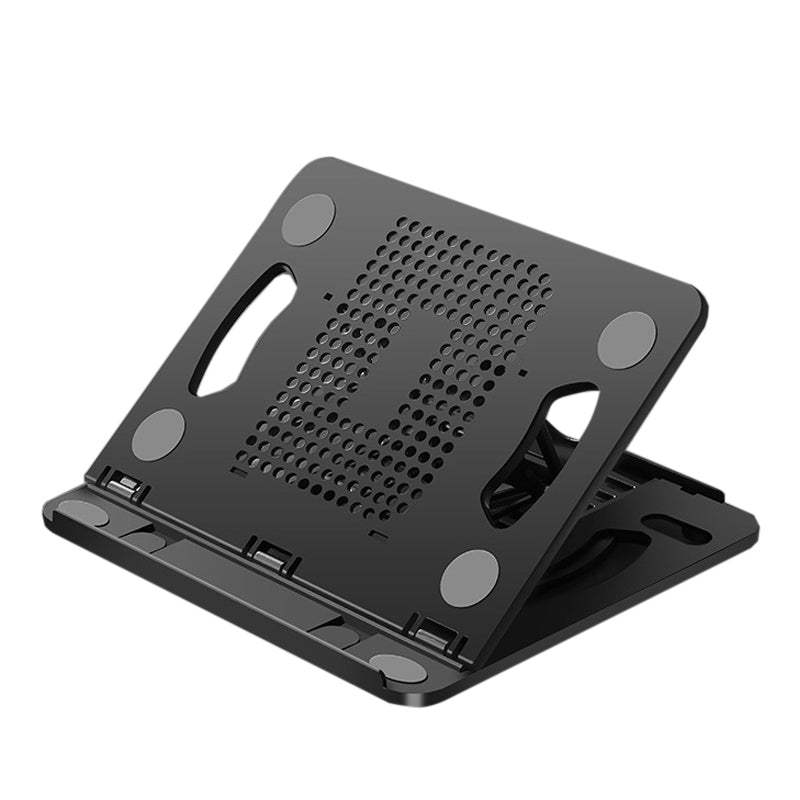 Portable Laptop Stand Foldable Adjustable Lazy Computer Desk - White