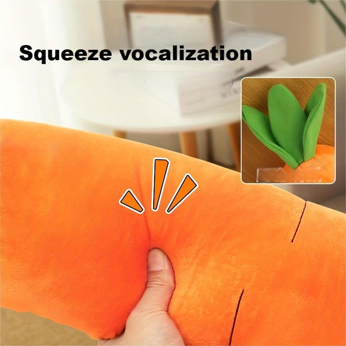 Plush Radish Toy for Pets Bite Doll Fruit Vegetable Cute Pillow Pets Education