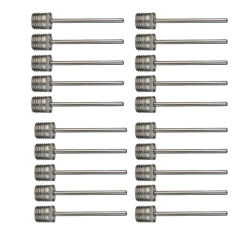 Stainless Steel Ball Pump Needle Inflator Pin for Football Basketball Volleyball - 3PCS