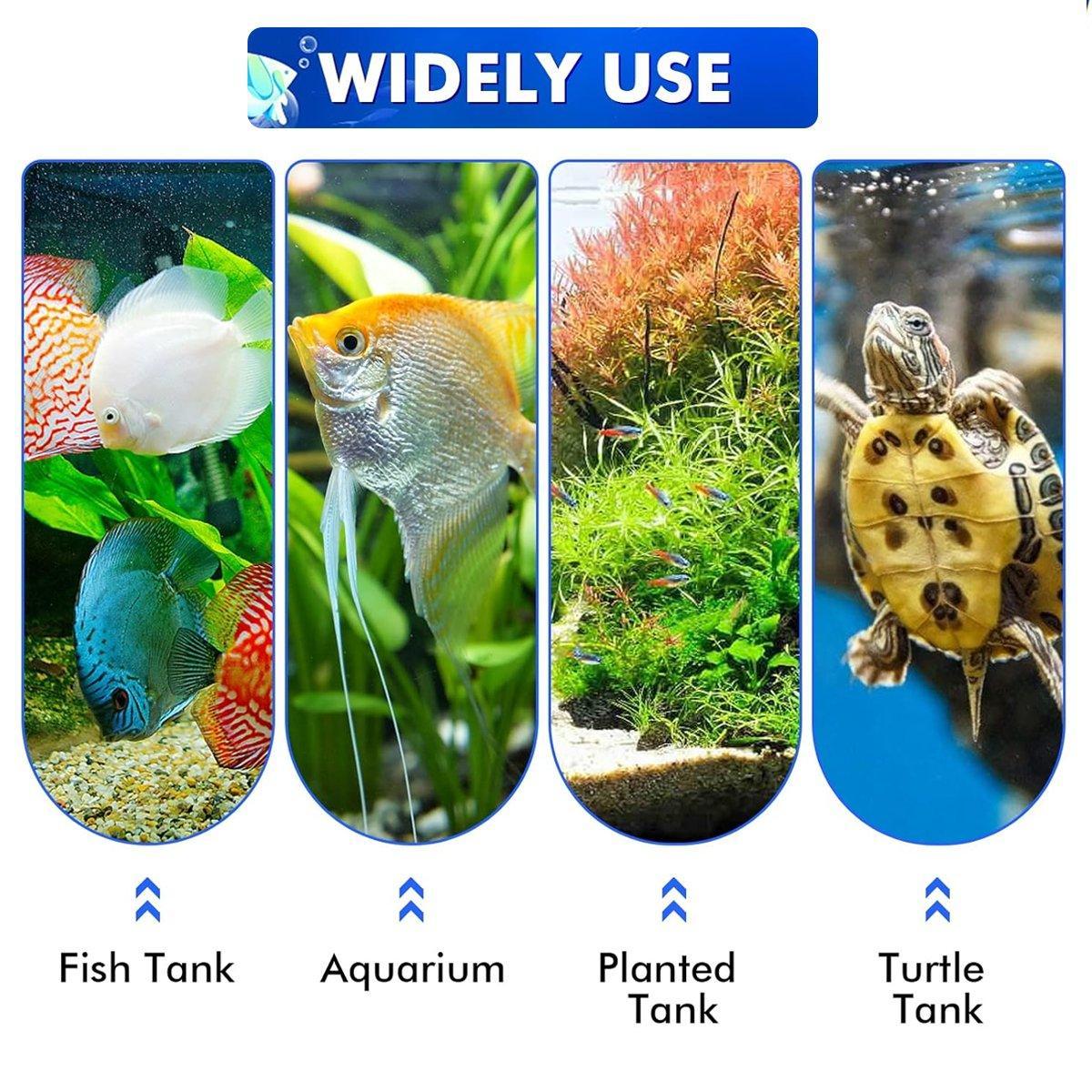 Aquarium Thermometer External Touch Screen Fish Tank Water Temperature Monitor