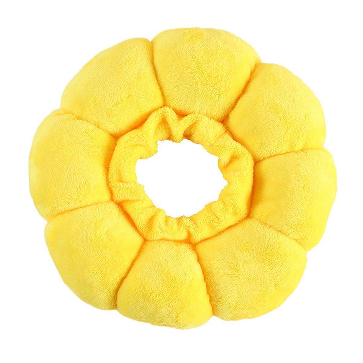 Sunflower Elizabeth Collar for Cats and Dogs Anti Licking Sterilization Headgear - M