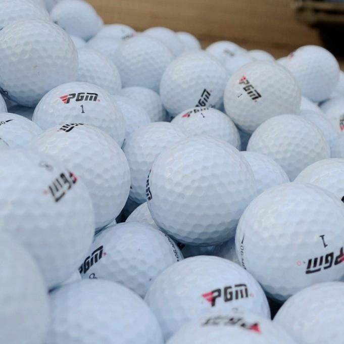 Three-layer Rubber Golf Ball for Outdoor Training and Competition
