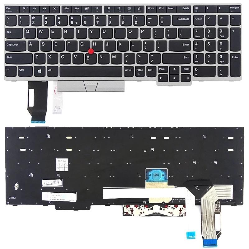 Lenovo Thinkpad E580 / E585 / E590 / E595 / T590 / P52 / P72 / P53 / P73 Keyboard - us Version - Black