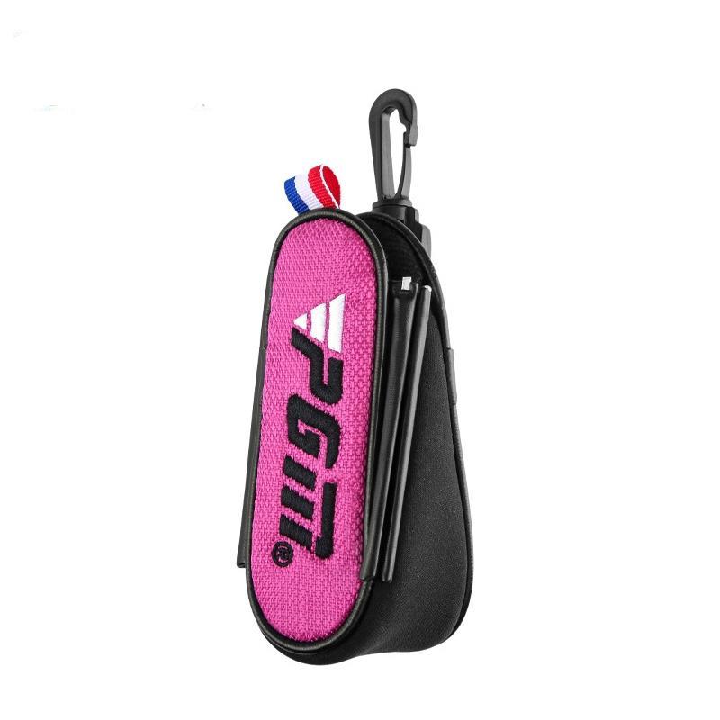 Lightweight Magnetic Golf Ball Bag - Black - Tbd0602823701D