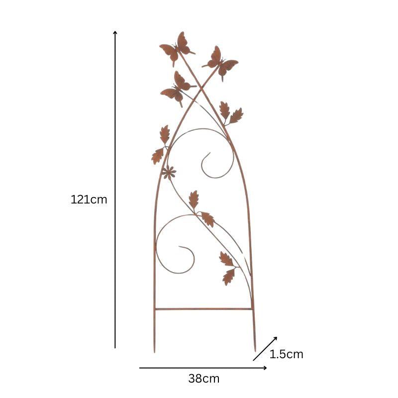 Butterfly Garden Stake / Plant Climber 47cm