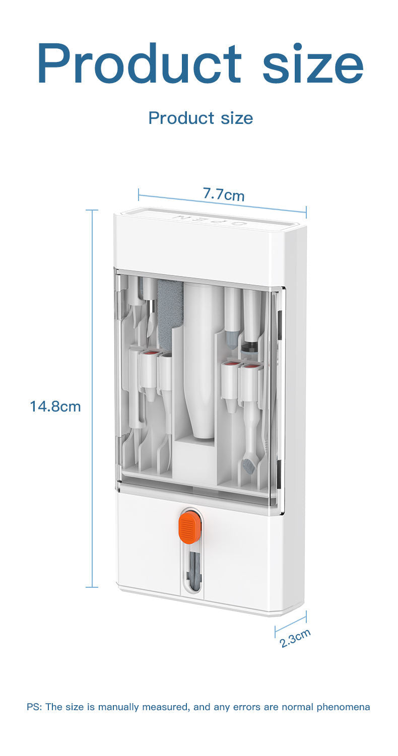 Brown window 22-in-1 Electronics Cleaning Kit - for Keyboards, Airpods, Laptops, Cell Phones, Cameras