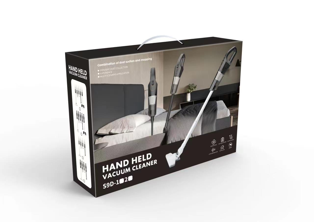 Cordless 2-in-1 Handheld & Stick Vacuum Cleaner with Detachable Water Tank & Dust Mite Remover(white)