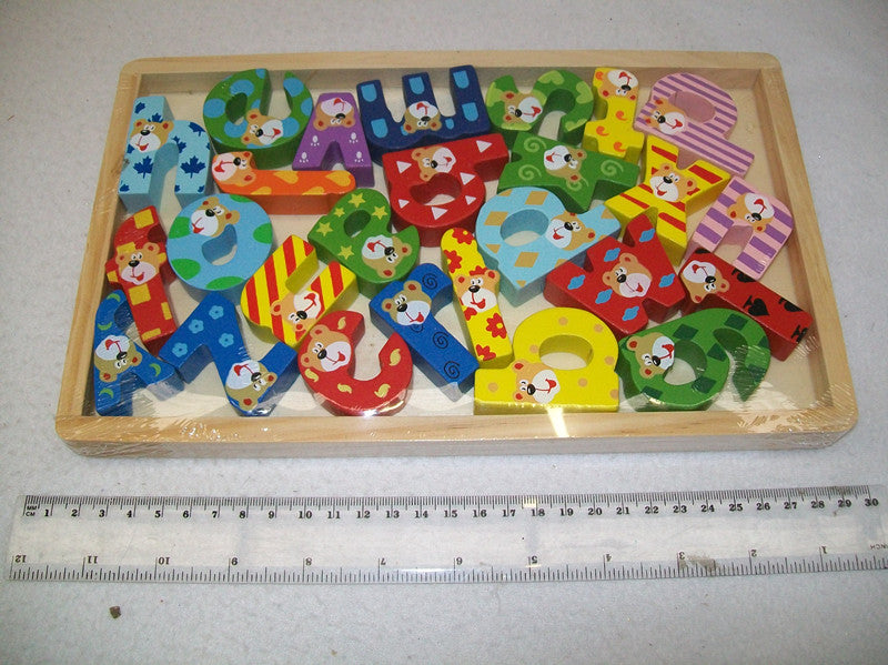 WOODEN ALPHABET BLOCKS