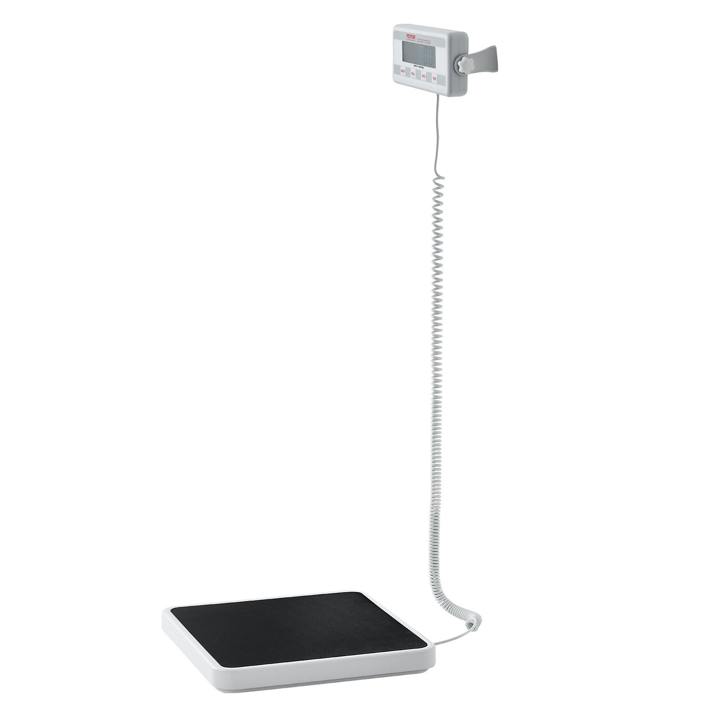 VEVOR Portable Medical Scale Digital Physician Weight Scale Anti-Slip Mat 550LBS