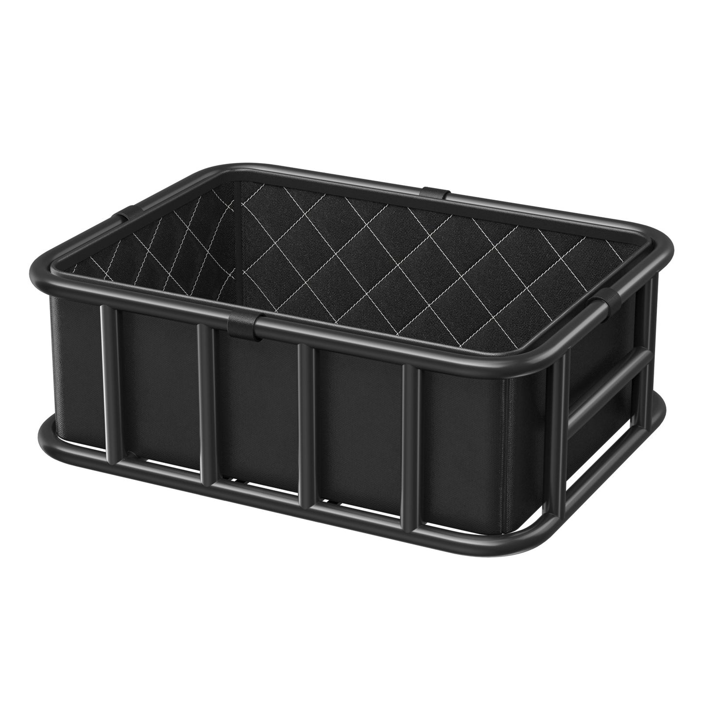 VEVOR Rear Bike Basket Large Bicycle Basket with Cargo Net Rainproof Cover Liner