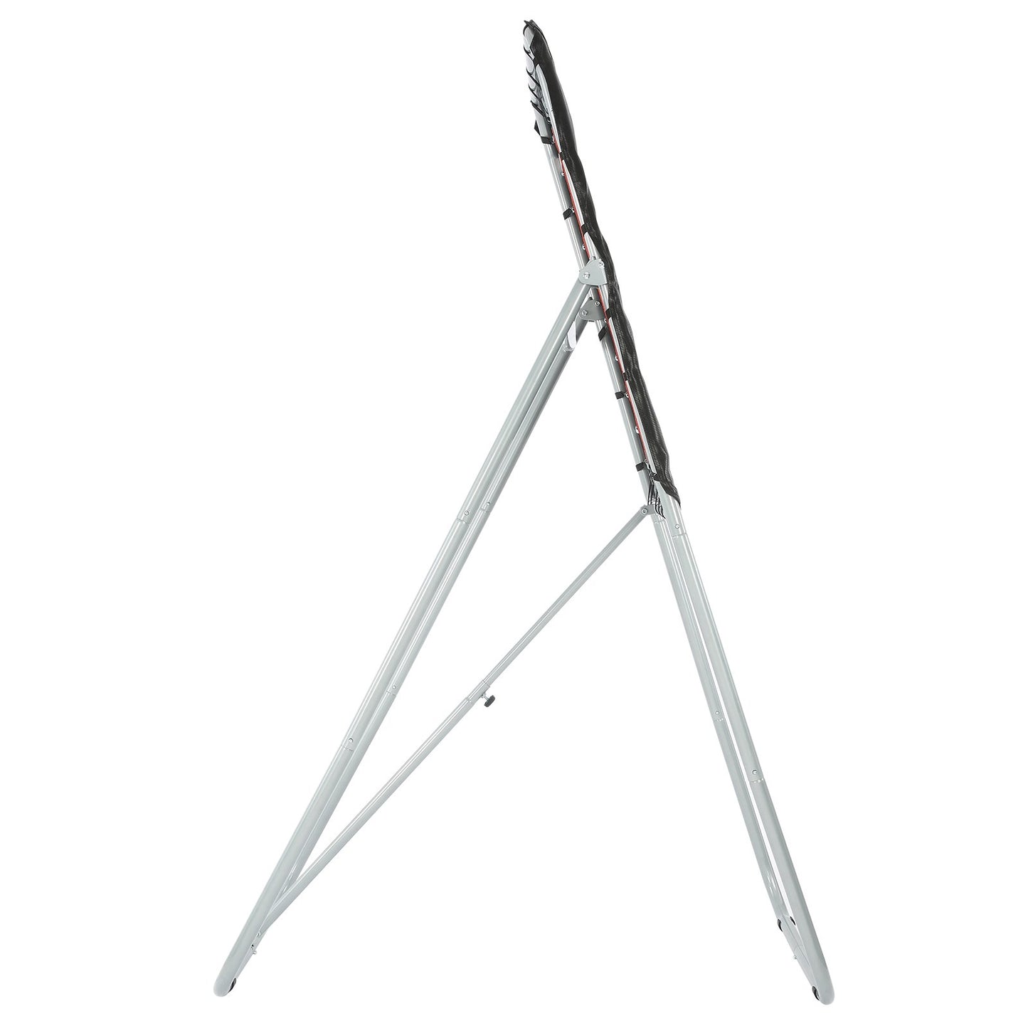 VEVOR Folding Lacrosse Rebounder for Backyard, 3x4 Ft Volleyball Bounce Back Net, Pitchback Throwback Baseball Softball Return Training Screen, Adjustable Angle Shooting Practice Training Wall, Black