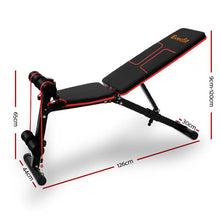 Load image into Gallery viewer, Everfit Weight Bench Adjustable FID Bench Press Home Gym 150kg Capacity
