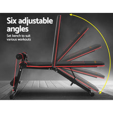 Load image into Gallery viewer, Everfit Weight Bench Adjustable FID Bench Press Home Gym 150kg Capacity
