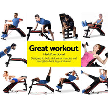 Load image into Gallery viewer, Everfit Weight Bench Adjustable FID Bench Press Home Gym 150kg Capacity

