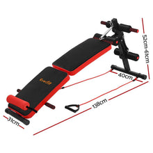 Load image into Gallery viewer, Everfit Weight Bench Sit Up Bench Press Foldable Home Gym Equipment
