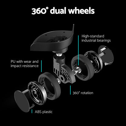 Wanderlite 28'' Luggage Travel Suitcase Set TSA Carry On Hard Case Green