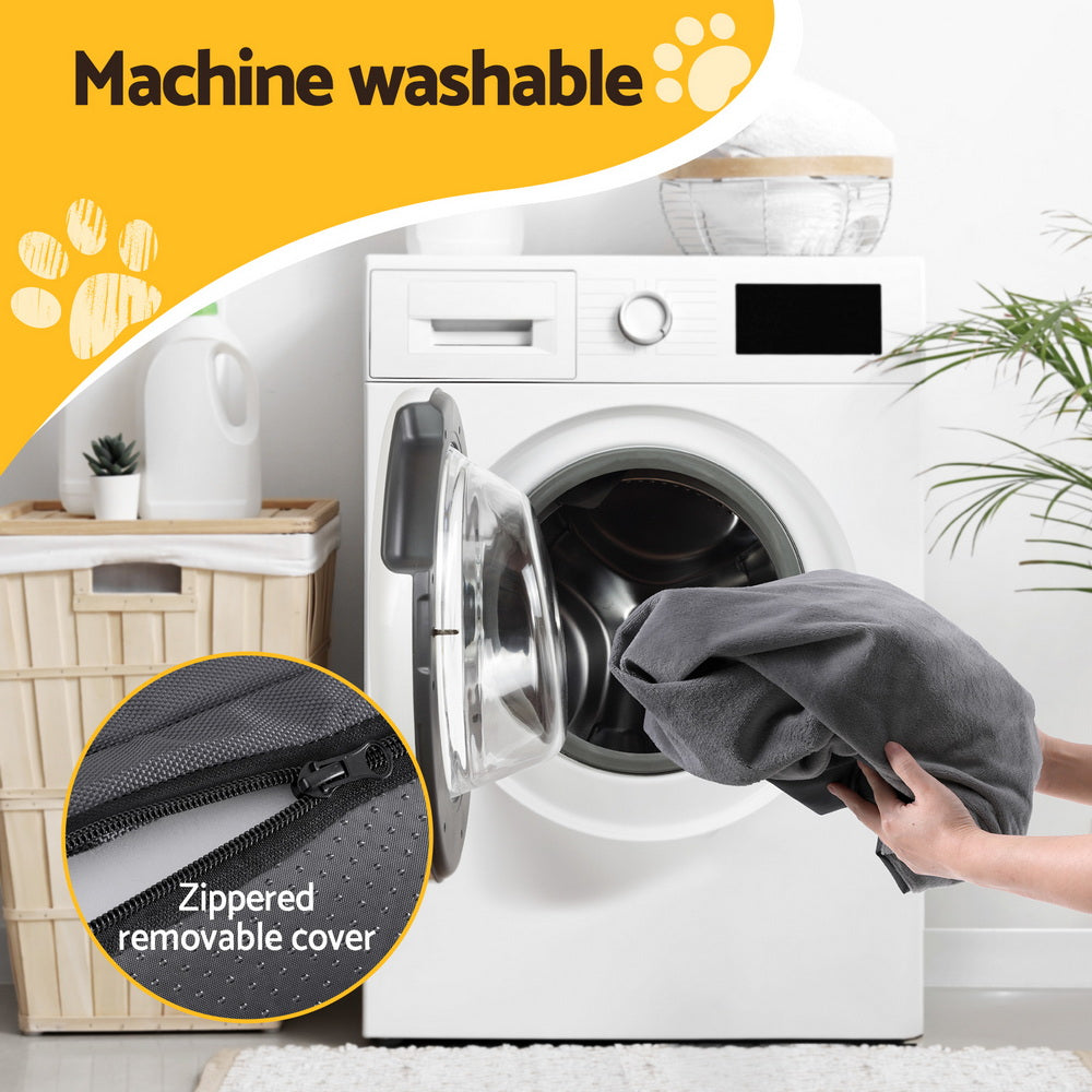 i.Pet Pet Bed Plush Soft Cushion Egg Crate Large Sofa Platform Removable Washable