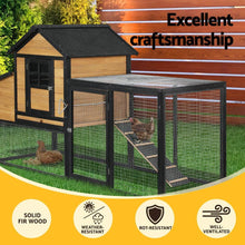 Load image into Gallery viewer, i.Pet Chicken Coop Rabbit Hutch Extra Large Wooden Run Cage Bunny House Outdoor
