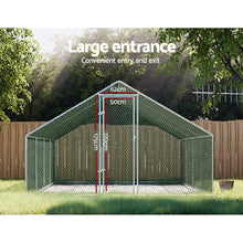 Load image into Gallery viewer, i.Pet Chicken Coop Cage 3x8x2m Galvanised Steel
