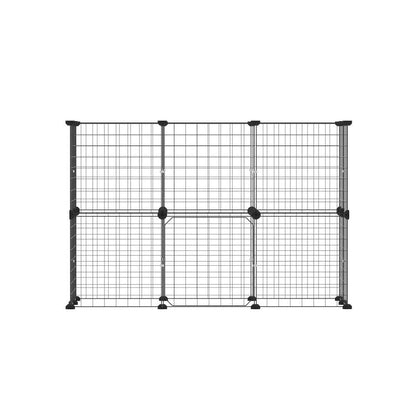 i.Pet Pet Dog Playpen Enclosure Cage 20 Panel Puppy Fence Play Pen Foldable Metal