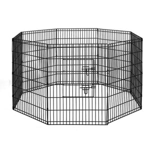 i.Pet 36" 8 Panel Dog Playpen Pet Fence Exercise Cage Enclosure Play Pen