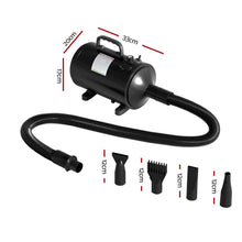 Load image into Gallery viewer, i.Pet Pet Hair Dryer Dog Cat Grooming Speed Blower Hairdryer Heater Low Noise
