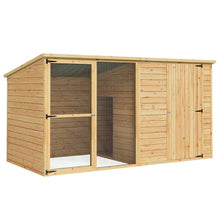 Load image into Gallery viewer, i.Pet Dog Kennel Extra Large 2.28M Wooden House Bed Outdoor Pet Puppy Cabin Log

