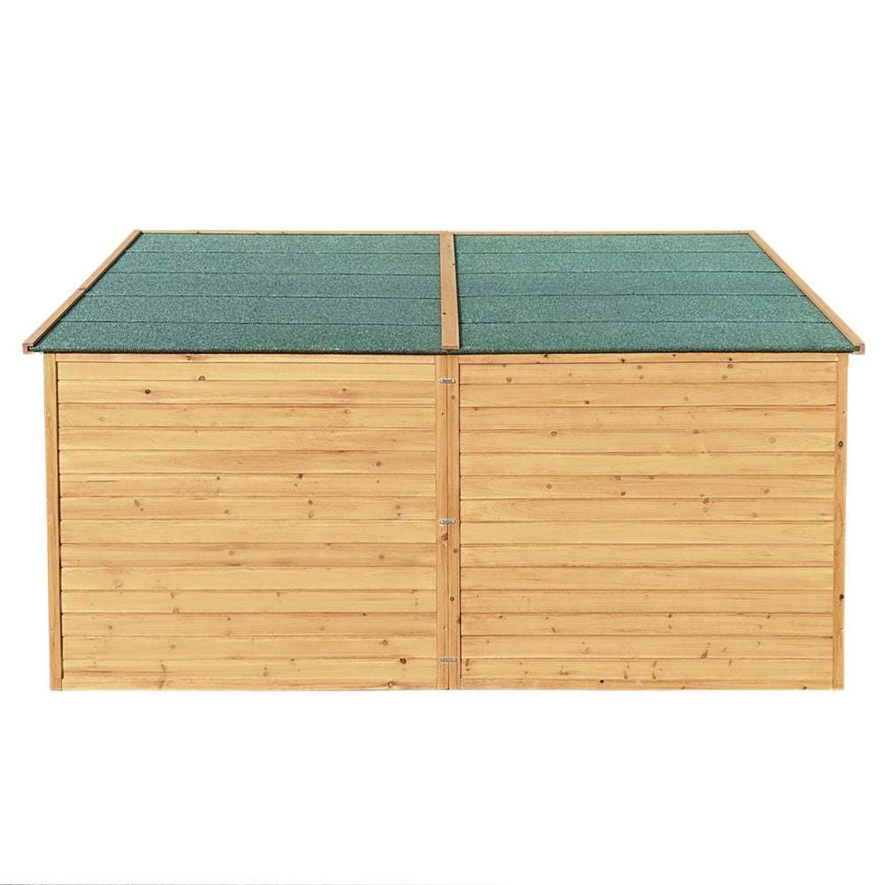 i.Pet Dog Kennel Extra Large 2.28M Wooden House Bed Outdoor Pet Puppy Cabin Log