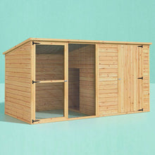 Load image into Gallery viewer, i.Pet Dog Kennel Extra Large 2.28M Wooden House Bed Outdoor Pet Puppy Cabin Log
