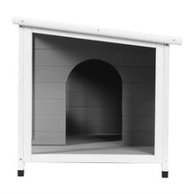 Load image into Gallery viewer, i.Pet Dog Kennel House Large Wooden Outdoor Pet Kennels Indoor Puppy Cabin Log
