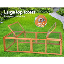 Load image into Gallery viewer, i.Pet Chicken Coop Rabbit Hutch 180cm Extra Large Wooden Chicken House Run XL Hen Cage
