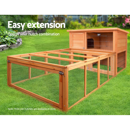 i.Pet Chicken Coop Rabbit Hutch 180cm Extra Large Wooden Chicken House Run XL Hen Cage