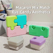 Load image into Gallery viewer, Melii Puzzle Container Fruit Lunch Box Picnic Box Storing Fruits Snacks Portable Detachable Babies Kids Separated for Organizing
