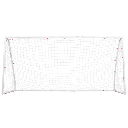 Everfit 12FT Soccer Football Goal Net UPVC Frame with PE Mesh Weatherproof Portable Goals for Backyard Training Competitive Play