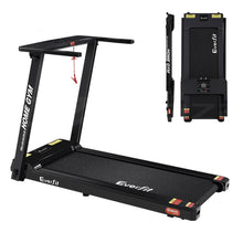 Load image into Gallery viewer, Everfit Treadmill Electric Home Gym Fitness Exercise Fully Foldable 420mm Black
