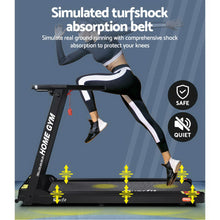 Load image into Gallery viewer, Everfit Treadmill Electric Home Gym Fitness Exercise Fully Foldable 420mm Black
