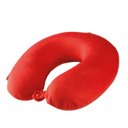 Laser Memory Foam Neck Pillow Red