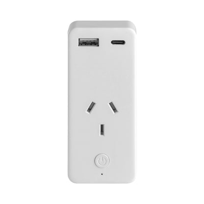 Laser Smart Wi-Fi Plug with Dual USB and Power Monitoring