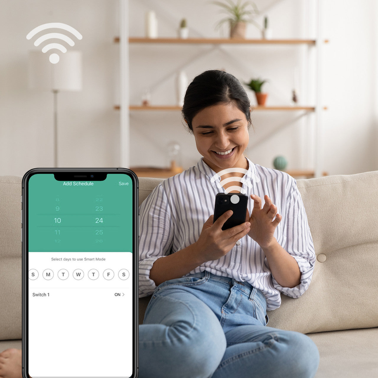 Laser Smart Wi-Fi Plug with Dual USB and Power Monitoring