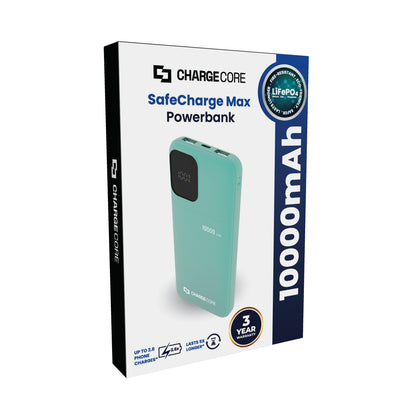 ChargeCore SafeCharge Max 10K - Aquatic Awe