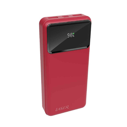 Laser 20000mAh Powerbank 18W PD with LED Red