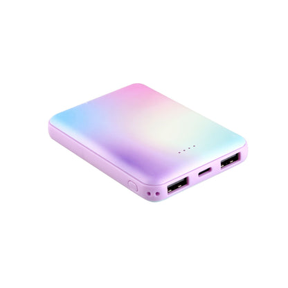 Laser 5000mAh Powerbank Rainbow